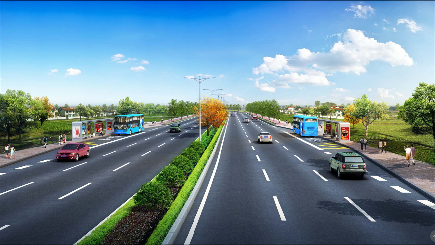 化州市城东新区市政道路工程